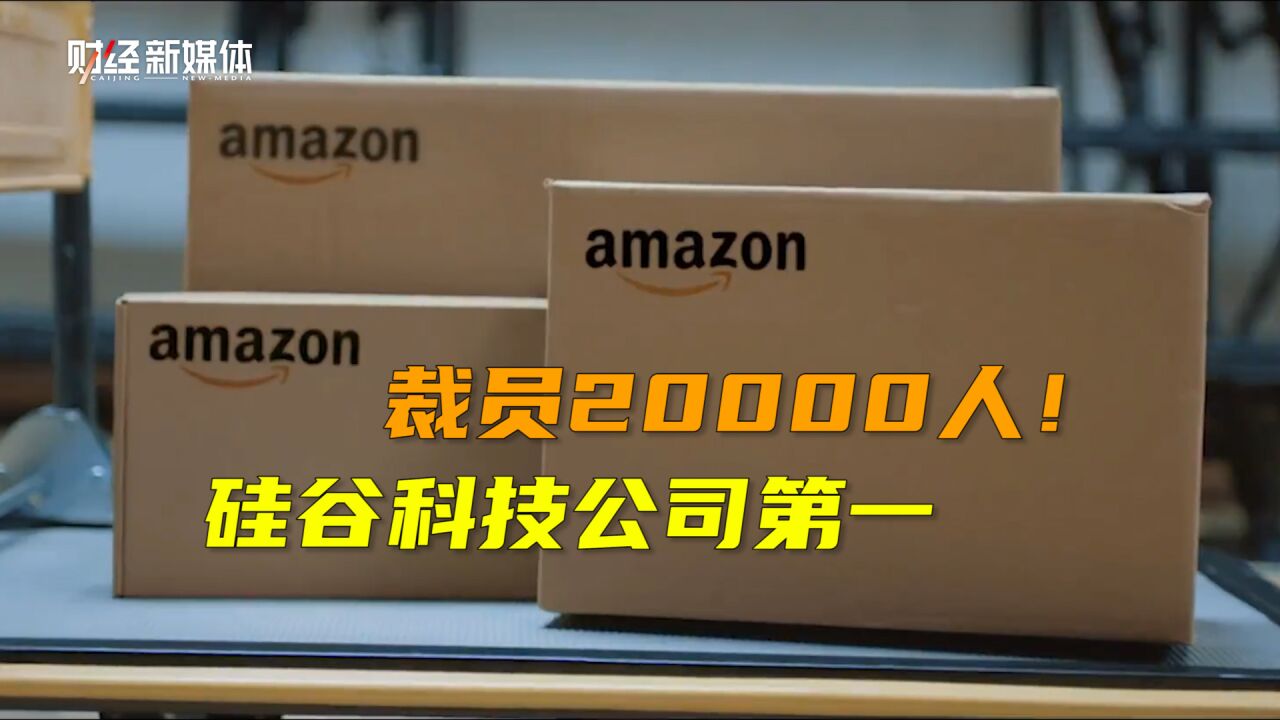 20000人!亚马逊将进行史上最大规模裁员,人数居硅谷科技公司首位