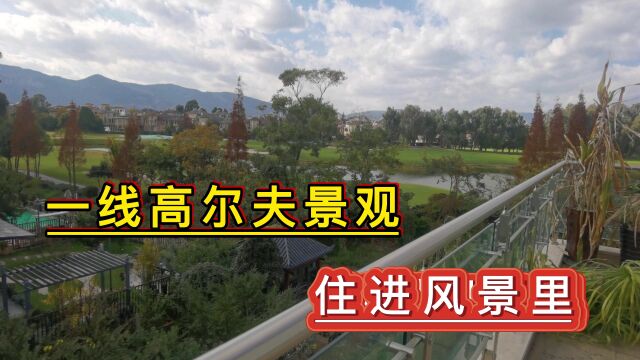 住进风景里的别墅,现代简约风带全景落地窗,带350平米花园