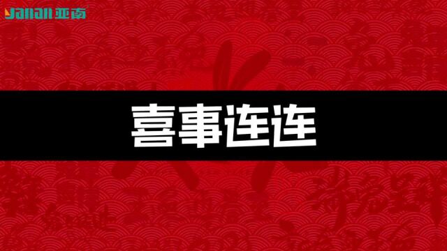 福建亚南电机集团祝您新年快乐!大展宏兔!