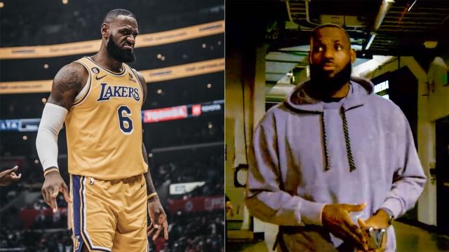表情十分严肃！NBA官方晒詹姆斯入场视频：国王距离38000分仅差11分