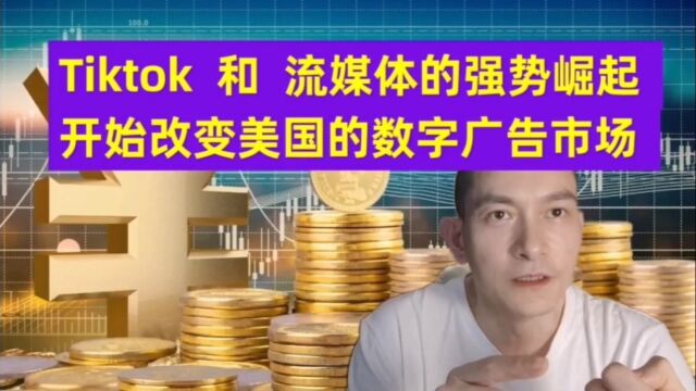 TikTok和流媒体的强势崛起开始改变美国的数字广告市场