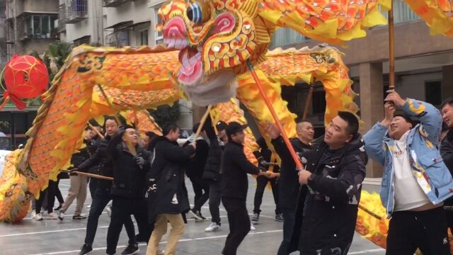 四川省德阳市中江县 运输集团公司 祥龙献瑞 《男儿当自强》 排练