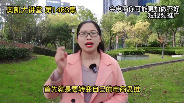 1463会电商你可能更加做不好短视频推广