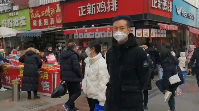 渭滨区春节期间消费市场红火 商贸文旅客流如潮