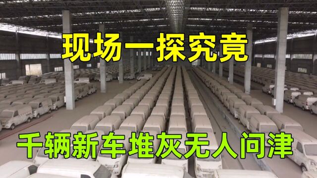 实拍重庆力帆停车场,千辆新车堆满灰低价卖不掉?负债157亿