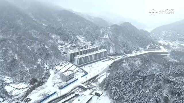 【央媒聚焦】石家庄灵寿:雪梳车谷砣 美伴古村落