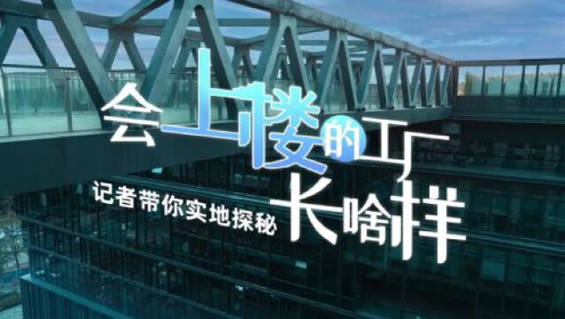 “工业上楼”彻底火了!记者实地探秘深圳炫酷七层工厂