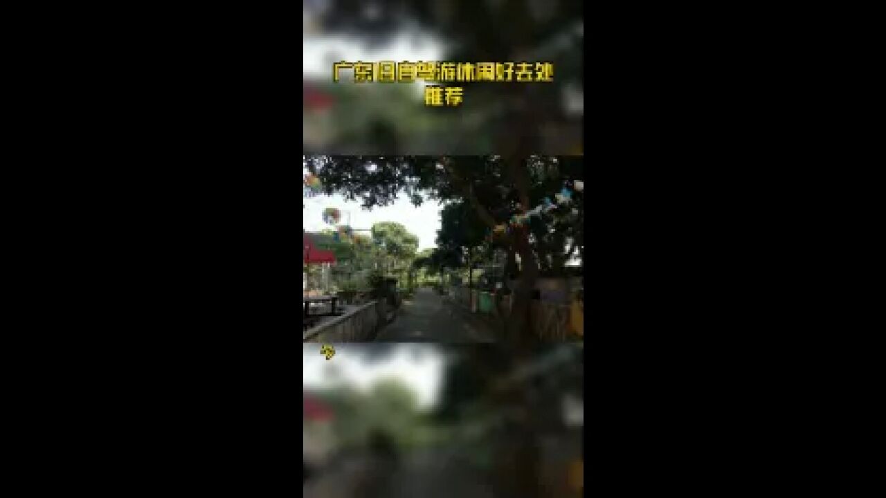 广东1日自驾游休闲好去处推荐