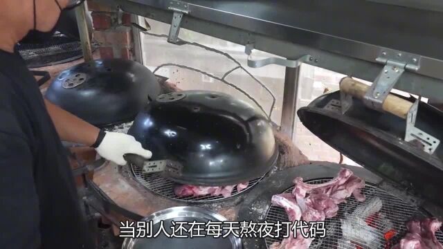 24岁小伙IT跨行开店,每天能卖500斤肉,2年在广东买房买车开分店