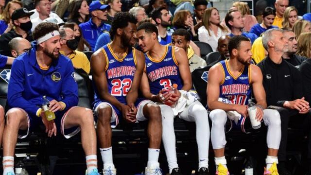 明日勇士对阵雄鹿！维金斯&库明加继续缺阵 克莱大概率出战