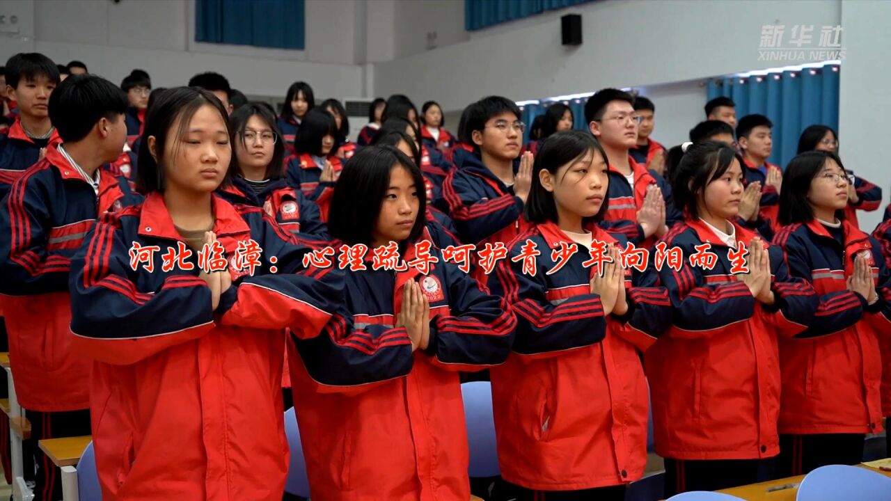 河北临漳:心理疏导呵护青少年向阳而生