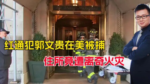 太巧合?红通犯郭文贵刚在美遭捕,住所离奇失火,他将面临啥后果