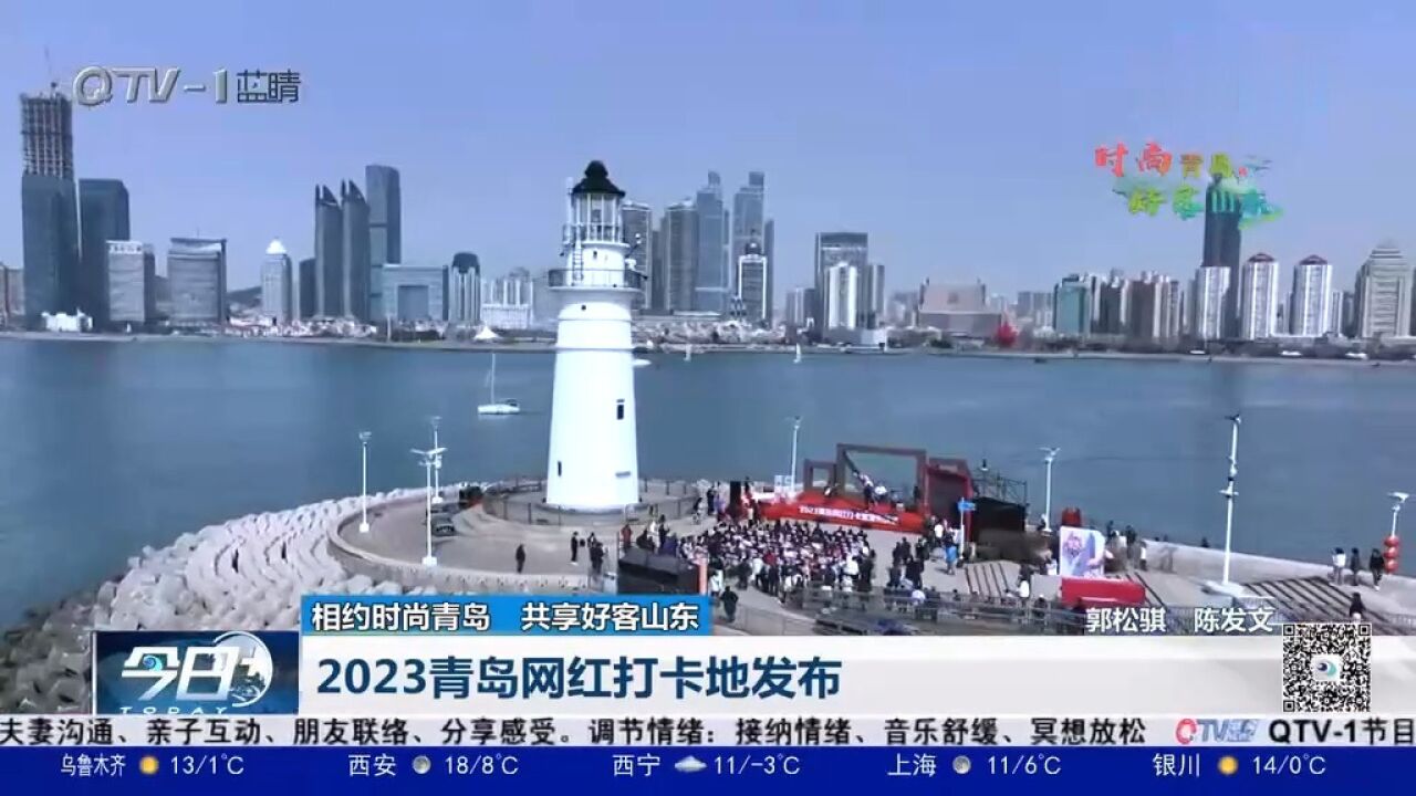 2023青岛网红打卡地发布,100个网红打卡地等你来玩!