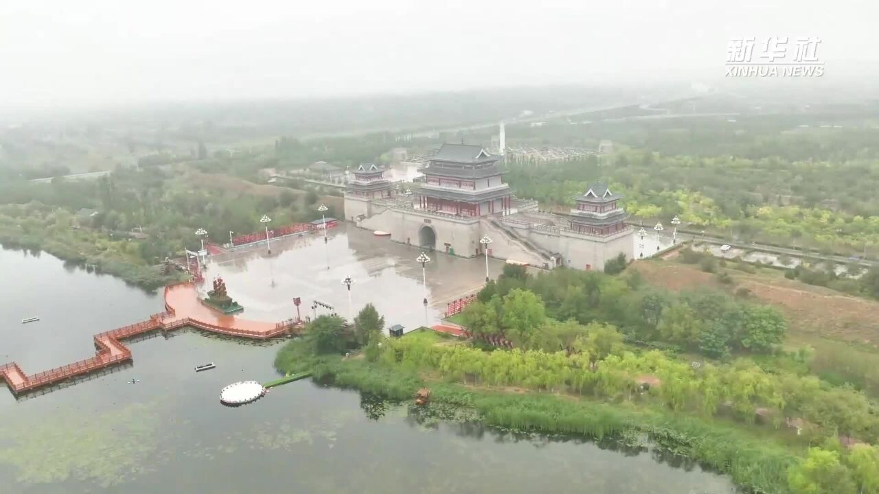 千城胜景|宁夏盐池:秋雨长城 悠闲安静