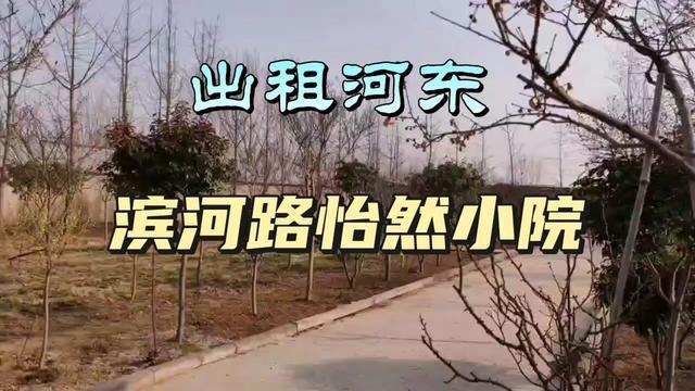 出租 河东滨河路五亩小院,平房十多间,内置景观绿化,呼朋唤友,休闲娱乐好去处,一年4万.#同城发现 #现场实拍 #独门独院