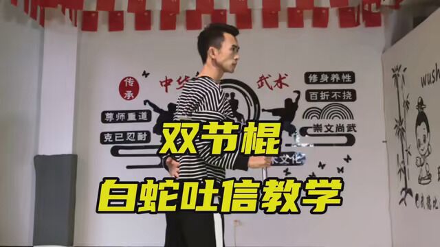 白蛇吐信教学 #武术教学 #发扬传承精武精神 #武术