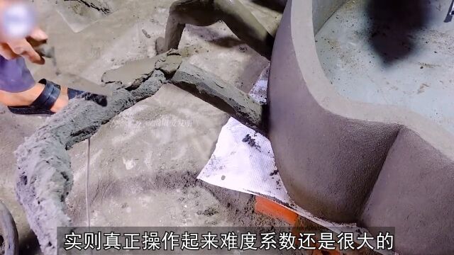 这样用钢筋水泥砖块打造出的成品还是头一次见,简直太独特了