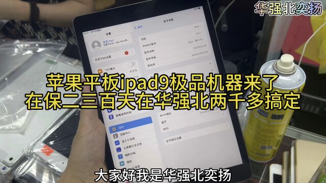 预算两千多想入手一款大屏续航持久苹果二手平板,ipad9满足需求