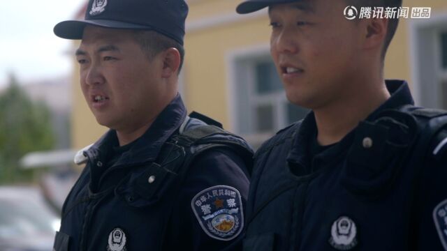 杨玏探访夫妻警务室,与移民管理警察一同出警.