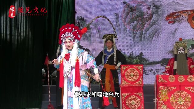 豫东调《闯幽州》,聚群臣定巧计宋王欺一折,王静饰演萧太后!