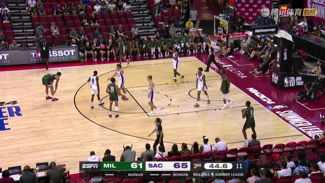 夏季联赛 雄鹿vs国王全场回放