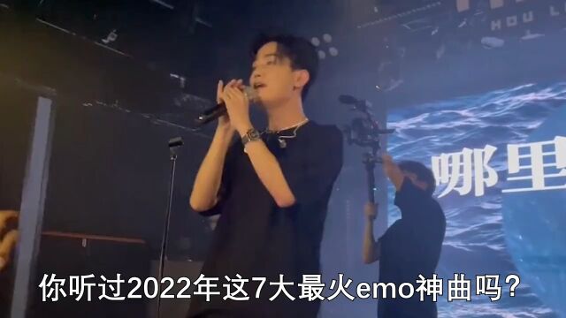 2022年最火7大emo神曲,千万别在晚上听,我怕你想起前任