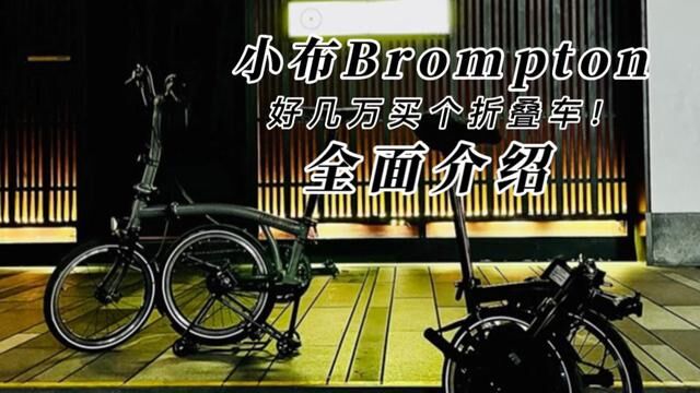 两万多的折叠车有啥魔力?详细聊聊小布 #折叠车 #骑行 #brompton小布