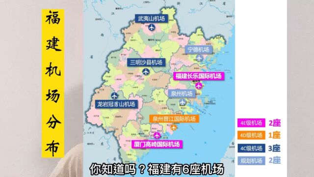 知识先锋计划,福建民用机场分布,福州长乐机场.