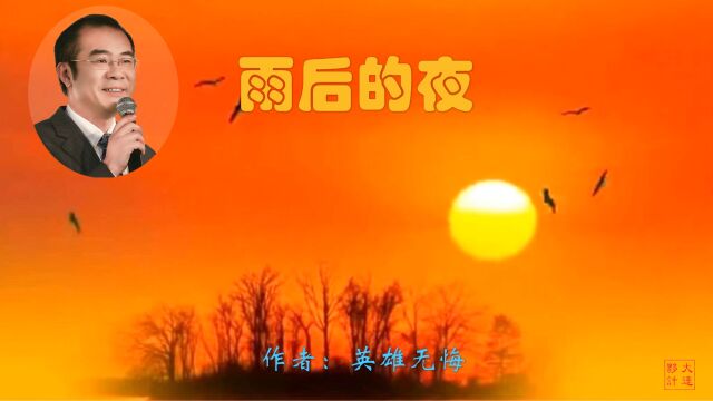 《雨后的夜》作者:英雄无悔 诵读:大连伙计