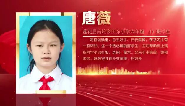 向上向善,少年如光!这些同学获评2023年萍乡市“新时代好少年”