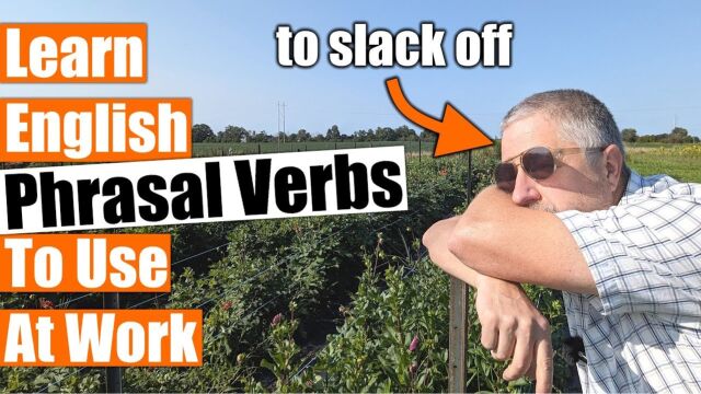 12 Phrasal Verbs You Can Use At Work An English Lesson