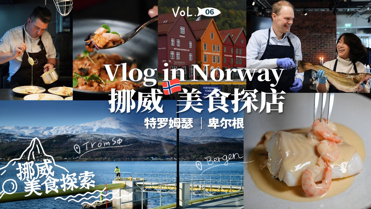 挪威美食探店Vlog|在世界尽头的餐厅都吃了什么?