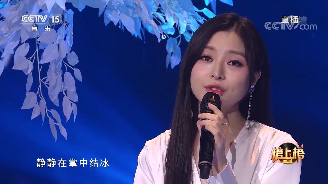 聂诗演唱的《雪落下的声音》,歌声清脆悦耳,让人眼前一亮