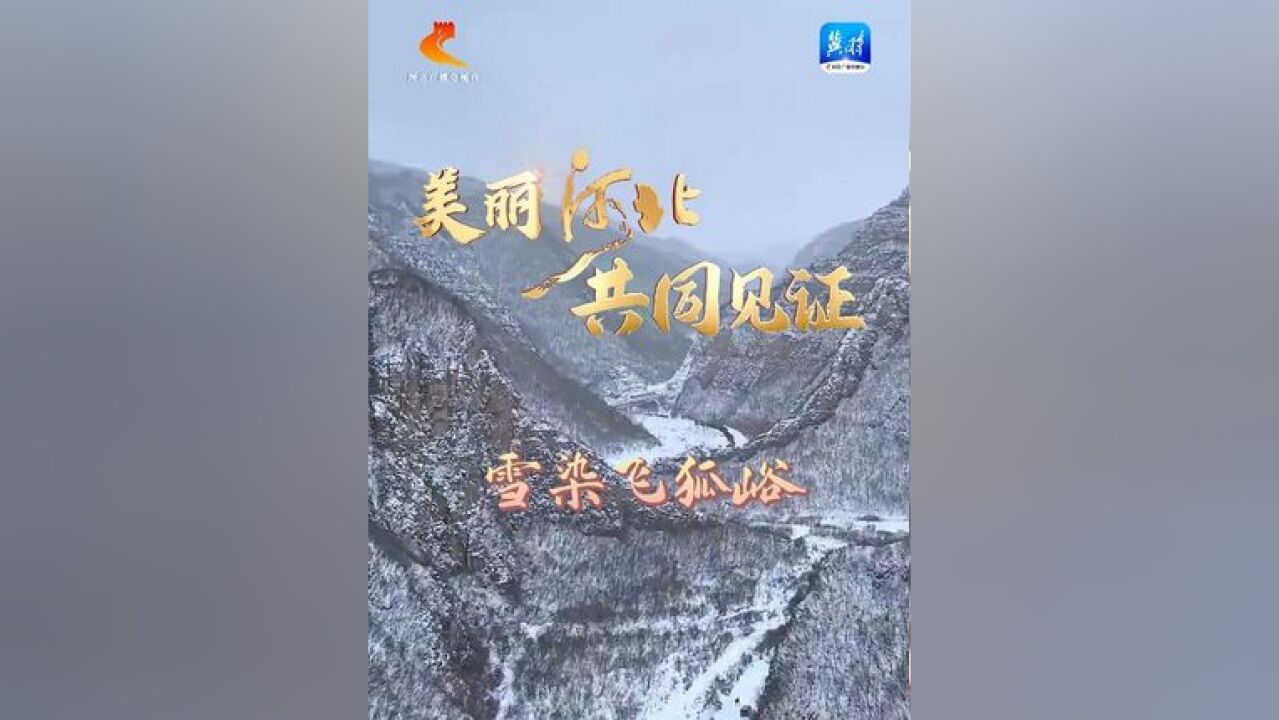 陈彩锋《雪染飞狐峪》