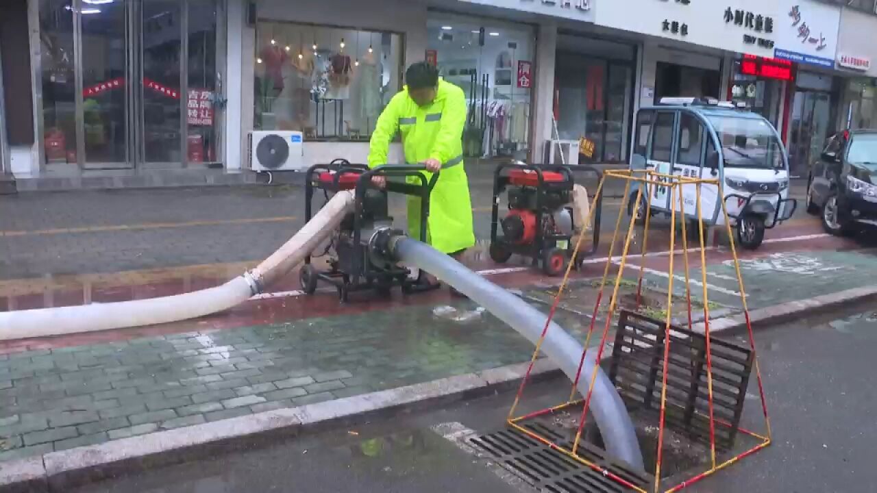 台儿庄区积极防范应对强降雨