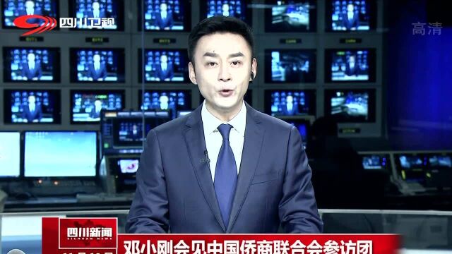 邓小刚会见中国侨商联合会参访团