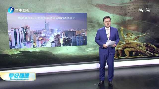 壮丽70年ⷥ勦–—新时代新中国峥嵘岁月 确立社会主义市场经济体制的改革目标