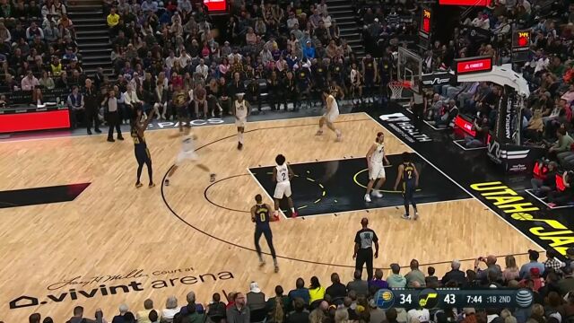 马图林假动作慷慨分球 特纳张手三分百步穿杨