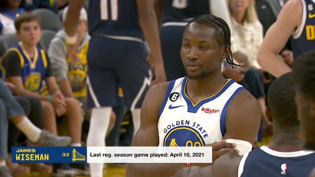 NBA季前赛：掘金vs勇士第1节中文解说回放