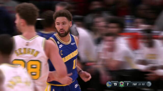  NBA常规赛：勇士vs火箭第1节原声解说回放