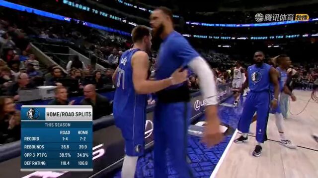 NBA常规赛：掘金vs独行侠第1节中文解说回放