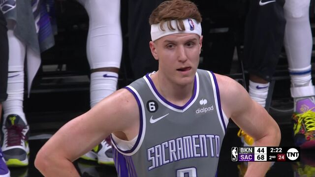 NBA常规赛：篮网vs国王第2节原声解说回放
