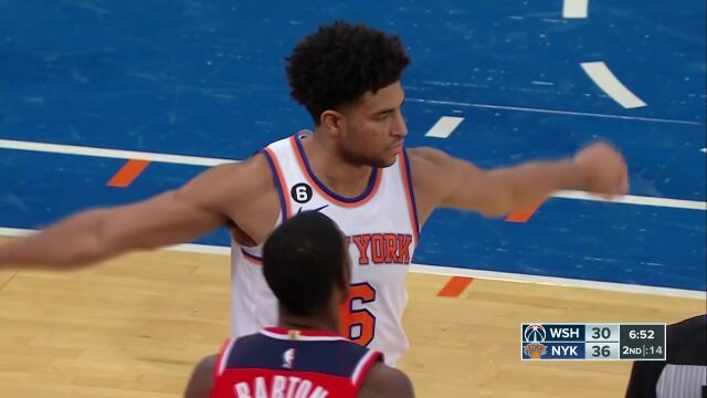 NBA季前赛：奇才vs尼克斯第2节 原声解说回放