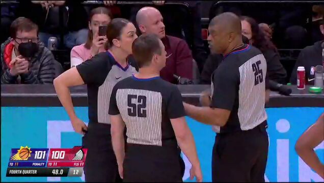  NBA常规赛：太阳vs开拓者第4节中文解说回放