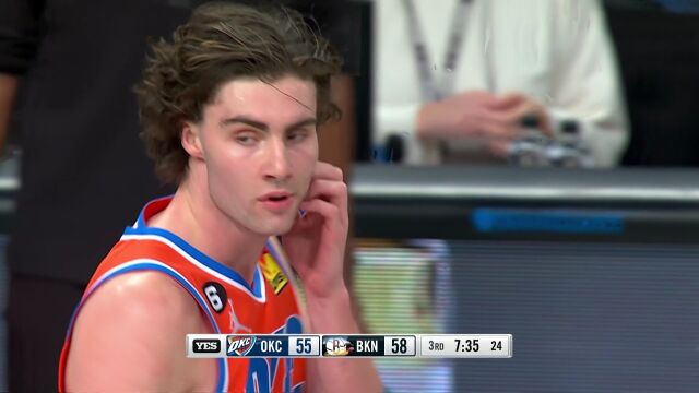 不许耍小聪明！吉迪与克拉克斯顿跳球自知不敌直接预判落点