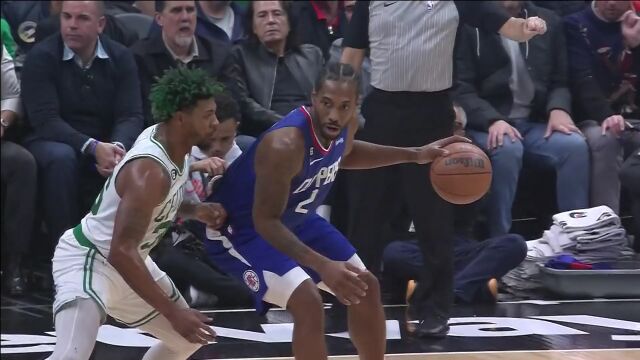 听说你是DPOY 小卡背打斯玛特转身后仰洞穿球网