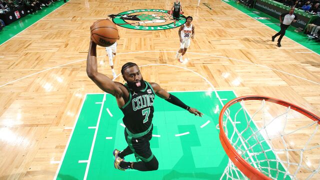 布朗vs太阳集锦 全场27+8+4连续命中关键球无力回天