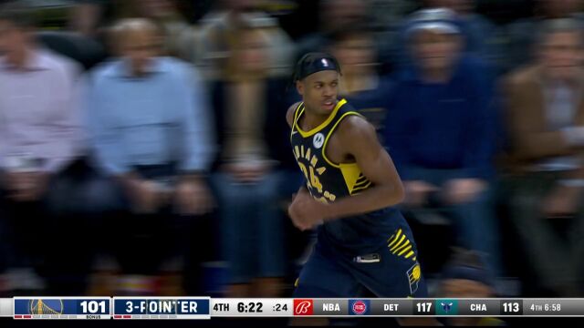 双枪连线杀人诛心 哈利伯顿分球希尔德三分正中靶心