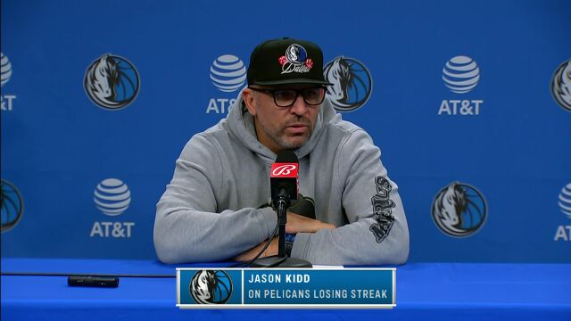 NBA常规赛：鹈鹕vs独行侠第1节英文原声回放
