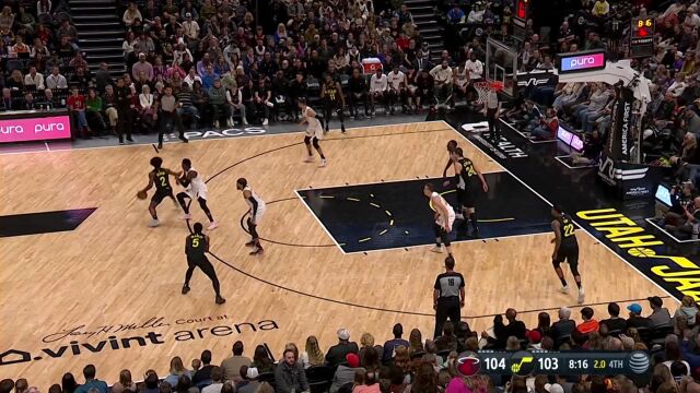 地板有点滑！塞克斯顿脚踝终结奥拉迪波随即飚中三分